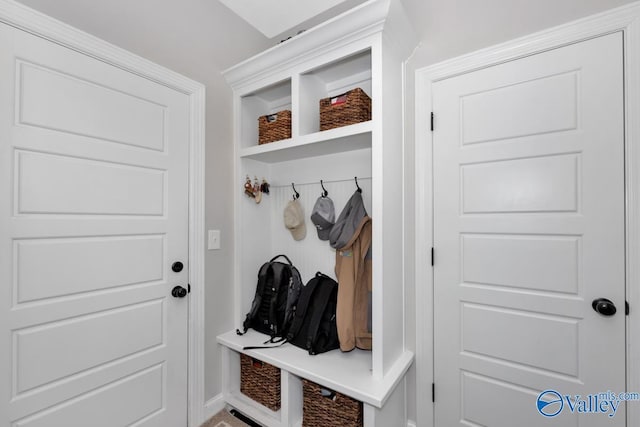 view of mudroom