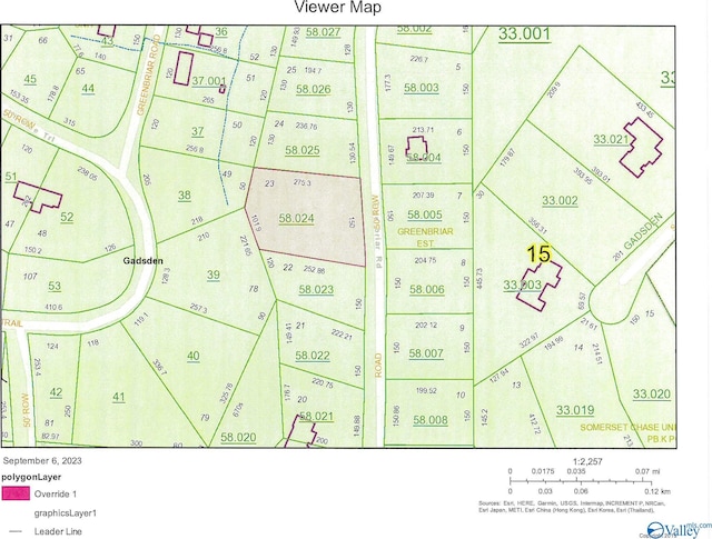 1.8ACRES Greenbriar Rd, Gadsden AL, 35901 land for sale