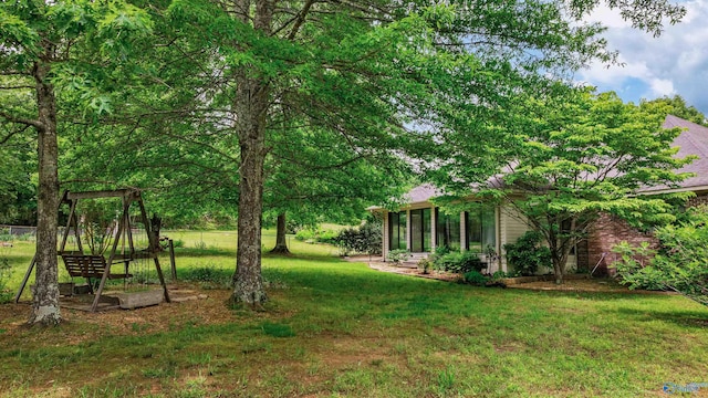2211 Pumpkin Center Rd NE, Fort Payne, AL 35967 - view of grassy yard