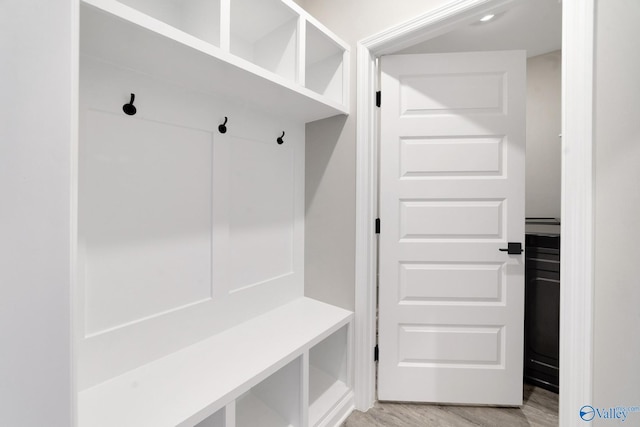 103 Barlow Way, Owens Cross Roads, AL 35763 - mudroom featuring light wood-style floors