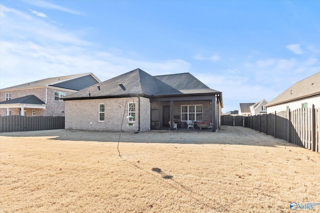 view of rear view of property