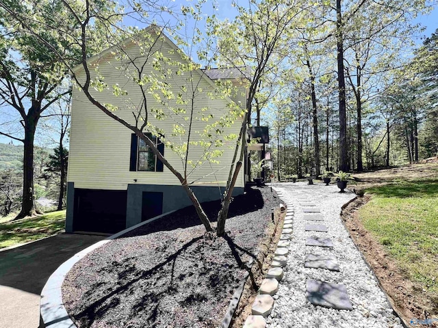view of property exterior
