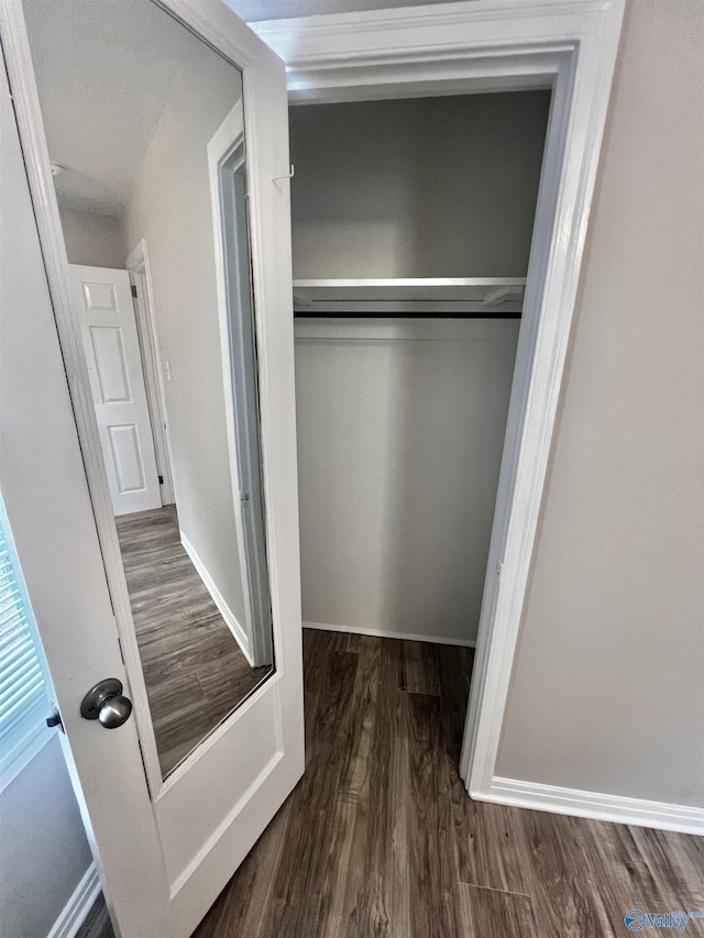 view of closet