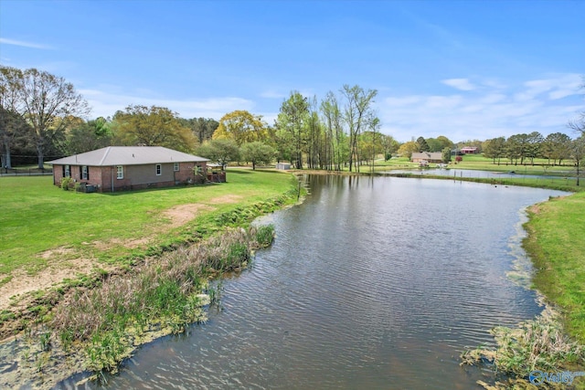 property view of water