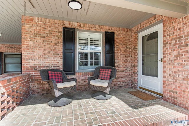 view of patio / terrace featuring a porch