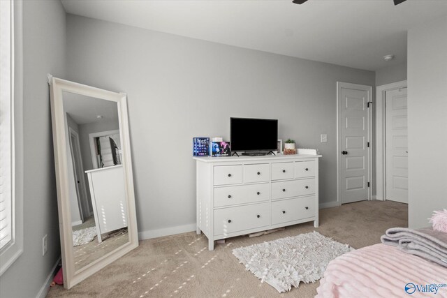 111 Starling Dr, Madison, AL 35756 - bedroom with light colored carpet and baseboards