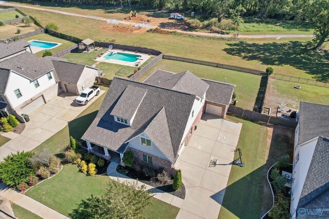111 Starling Dr, Madison, AL 35756 - birds eye view of property