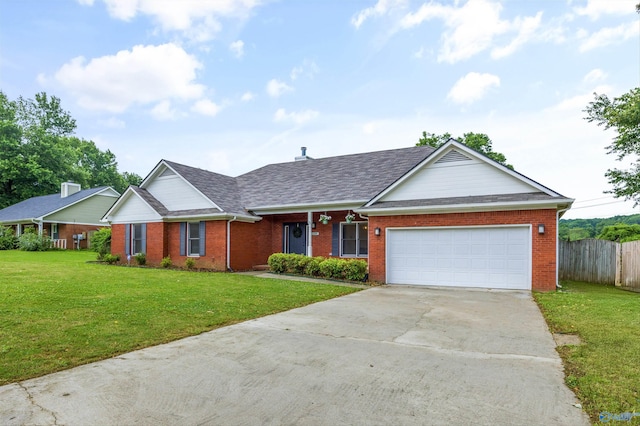 138 Spring Farm Rd, Huntsville, AL 35811 - view of front of property with concrete driveway, brick siding, a shingled roof, and an attached garage