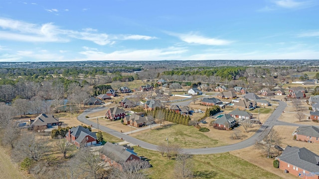 drone / aerial view