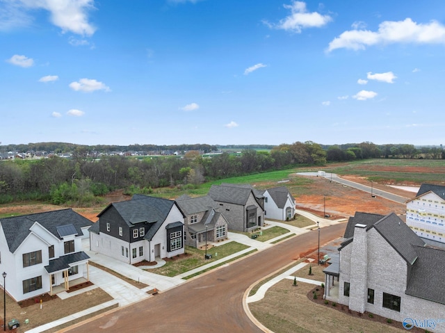 201 Fame Ave, Tuscumbia, AL 35674 - birds eye view of property featuring a residential view