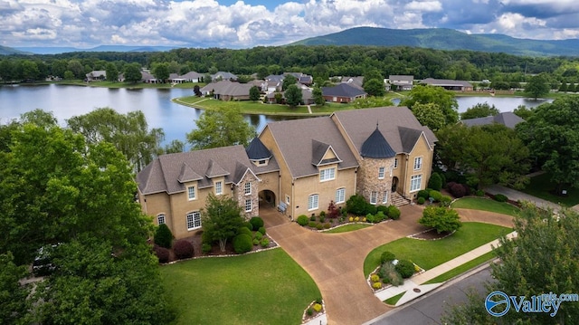 3127 Haddonstone Dr SE, Owens Cross Roads, AL 35763 - view of subject property featuring a water and mountain view