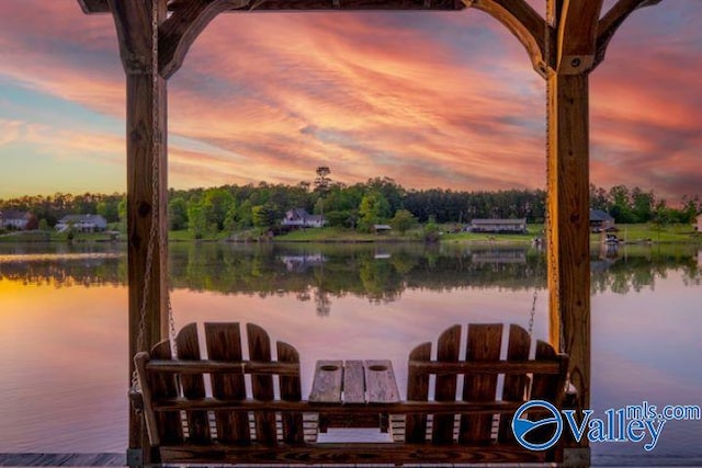 330 Charnell Dr, Ashville, AL 35953 - view of dock with a water view