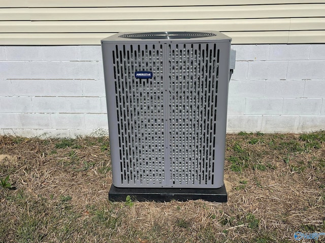 exterior details with cooling unit