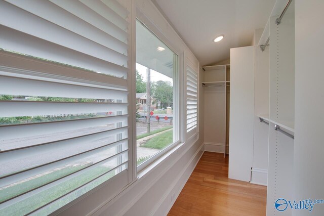 717 NE Eustis Ave, Huntsville, AL 35801 - spacious closet featuring light wood-type flooring