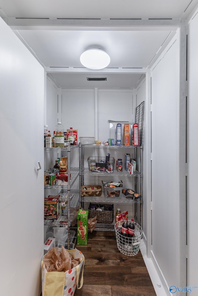 view of pantry