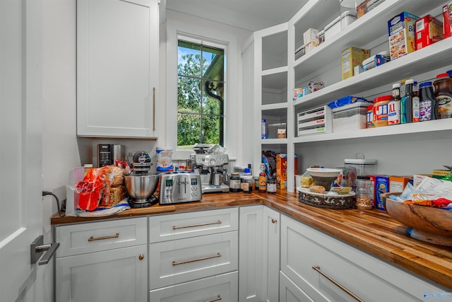 view of pantry