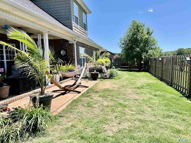 94 Owensby Way, Trinity, AL 35673 - view of yard featuring a patio area