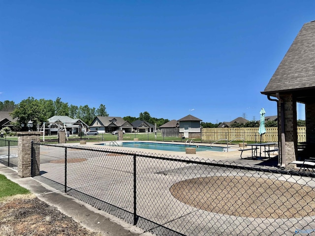 94 Owensby Way, Trinity, AL 35673 - community pool featuring a residential view and a patio