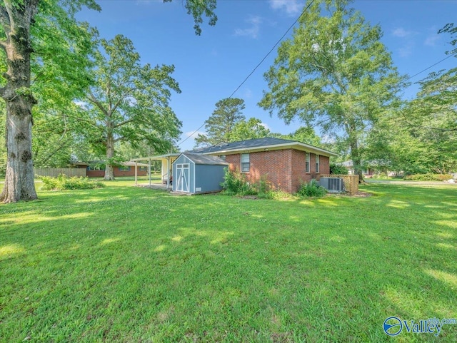605 Hereford Dr, Athens, AL 35611 - view of yard featuring central air condition unit
