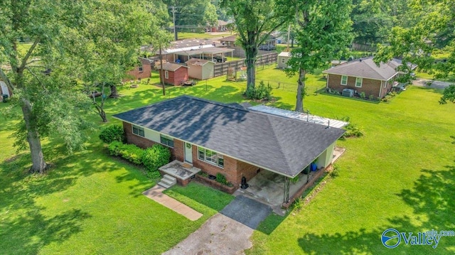 605 Hereford Dr, Athens, AL 35611 - aerial view of property and surrounding area