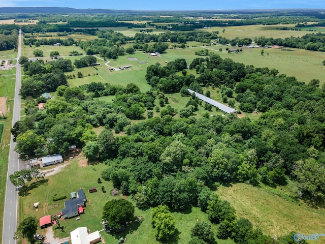 3621 Al Highway 36, Moulton, AL 35650 - aerial overview of property's location featuring rural landscape