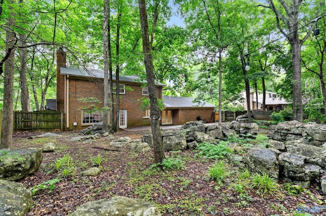 back of house featuring a patio