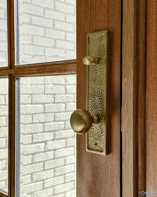 view of details