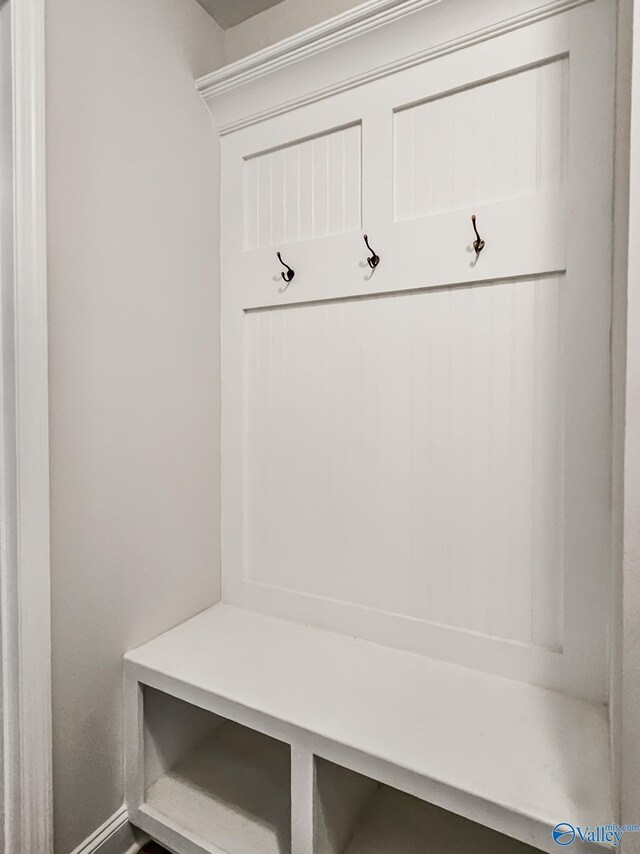 view of mudroom