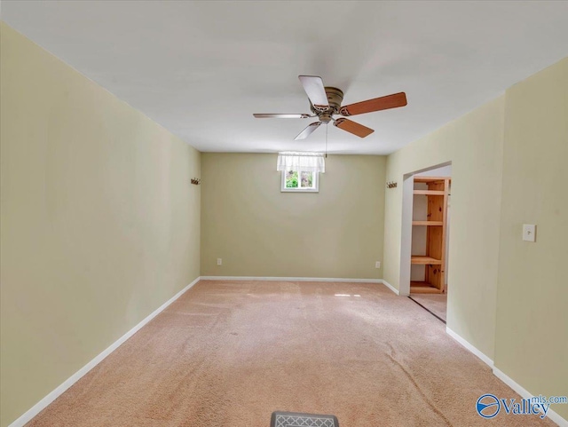 1228 Matt Morrow Rd, Arab, AL 35016 - carpeted spare room with ceiling fan and baseboards
