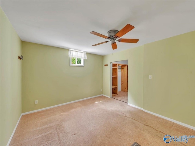 1228 Matt Morrow Rd, Arab, AL 35016 - unfurnished bedroom featuring carpet flooring and a ceiling fan