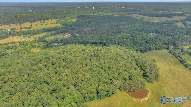 1228 Matt Morrow Rd, Arab, AL 35016 - aerial view of a heavily wooded area
