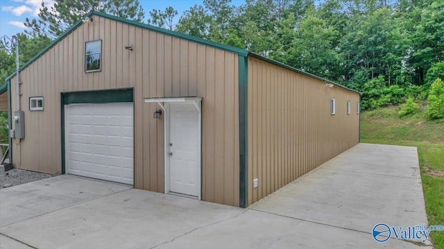1228 Matt Morrow Rd, Arab, AL 35016 - view of detached garage