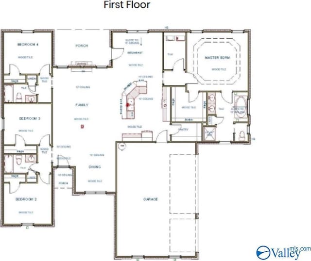 14537 Willow Bend Dr, Athens, AL 35613 - home floor plan