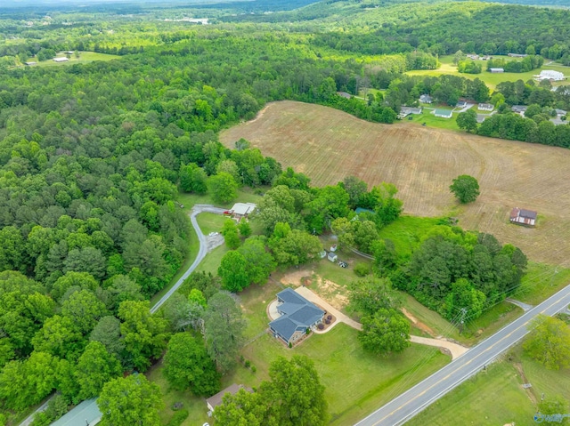 4198 Pilgrims Rest Rd, Southside, AL 35907 - view of property location with a heavily wooded area and rural landscape