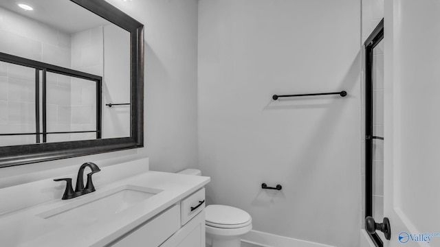 130 Iberville St, Madison, AL 35758 - full bathroom featuring vanity and a tile shower