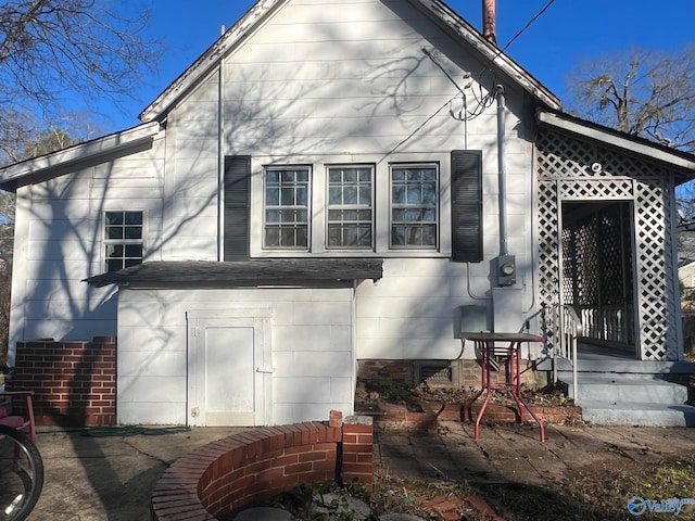 view of back of house