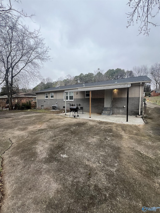 view of rear view of house