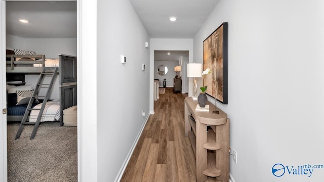 18876 Wicklow Cir, Athens, AL 35613 - hall with hardwood / wood-style floors