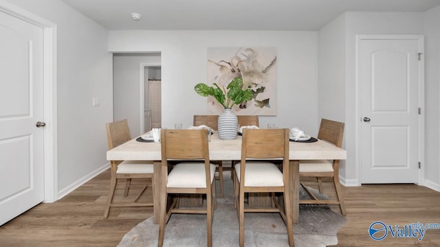 18876 Wicklow Cir, Athens, AL 35613 - dining space with hardwood / wood-style flooring