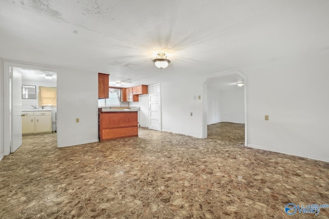 view of unfurnished living room