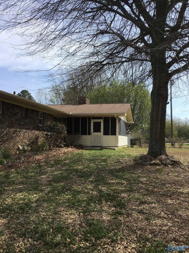 view of rear view of house