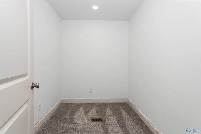 2810 Mountain View Dr, Southside, AL 35907 - carpeted empty room with baseboards and recessed lighting