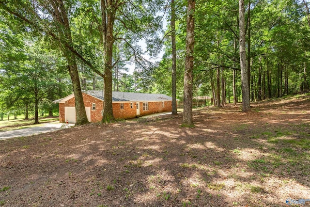 2810 Mountain View Dr, Southside, AL 35907 - view of yard featuring concrete driveway