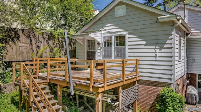 view of deck