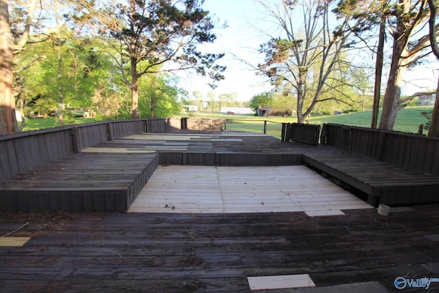 view of deck
