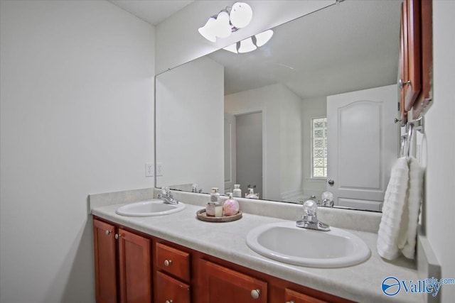 215 Shadow Ct SW, Huntsville, AL 35824 - full bath featuring double vanity