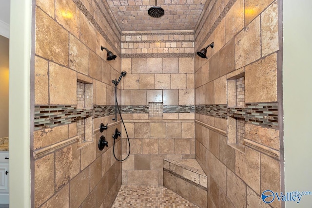 24188 Newby Rd, Madison, AL 35756 - full bathroom with a tile shower