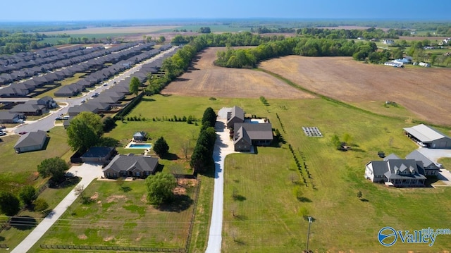 24188 Newby Rd, Madison, AL 35756 - birds eye view of property with a rural view