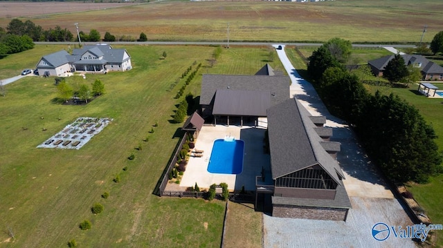 24188 Newby Rd, Madison, AL 35756 - drone / aerial view featuring a rural view