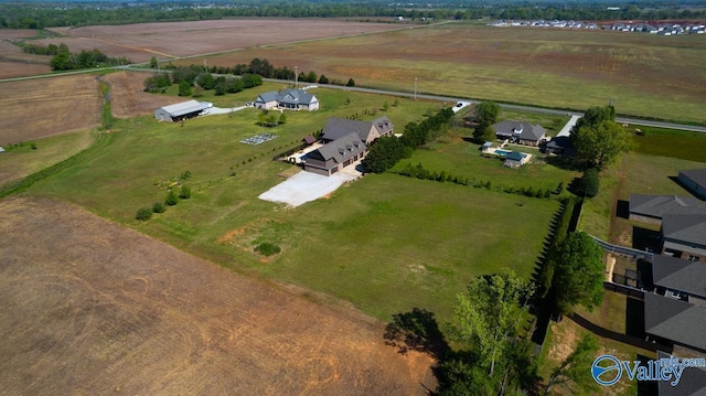 24188 Newby Rd, Madison, AL 35756 - drone / aerial view featuring a rural view